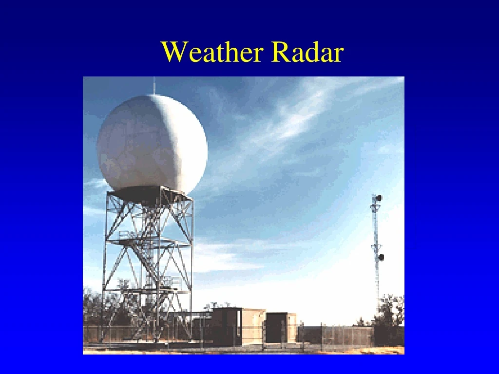 weather radar