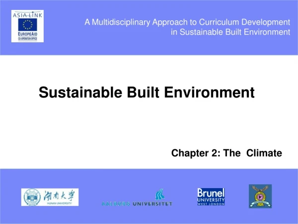 Sustainable Built  Environment