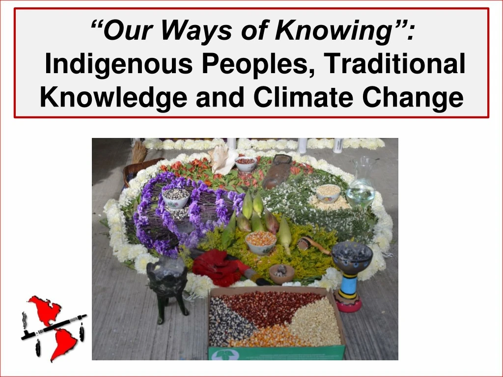 our ways of knowing indigenous peoples