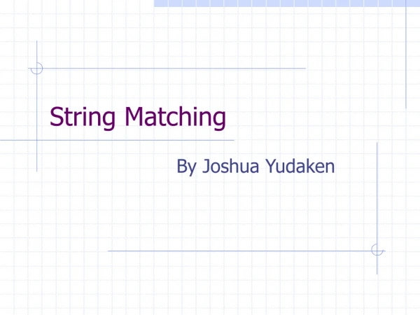 String Matching