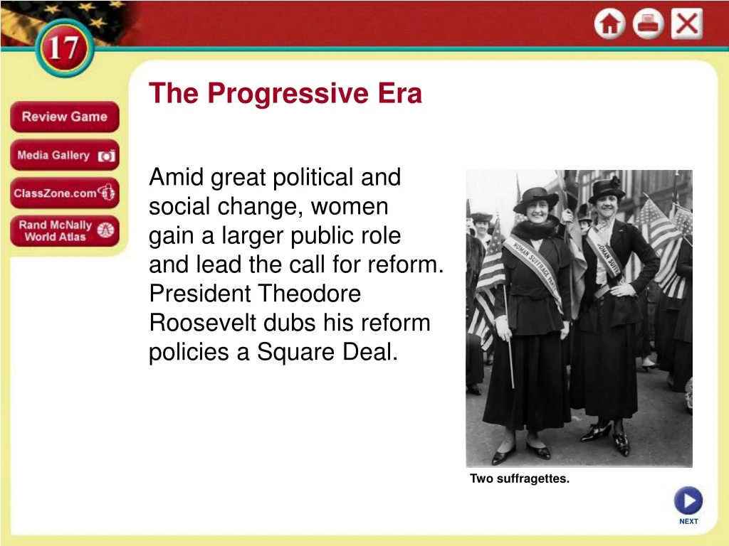 the progressive era