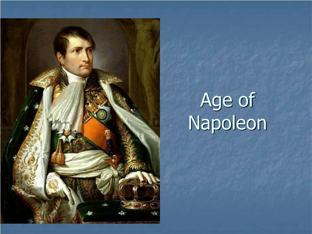 age of napoleon