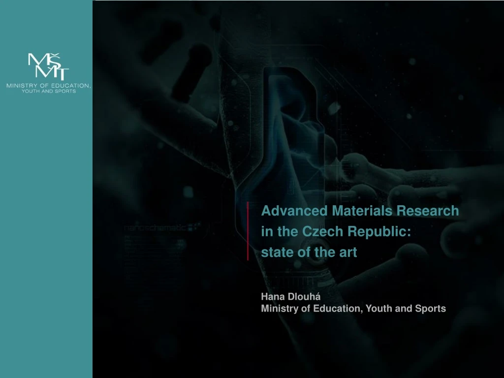 advanced materials research in the czech republic