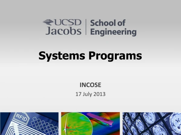 Systems Programs
