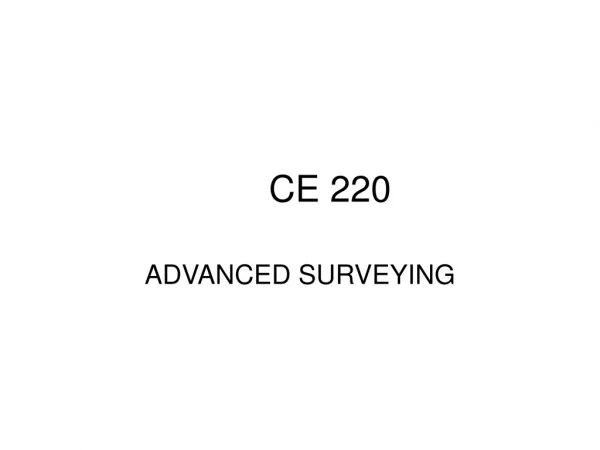 CE 220