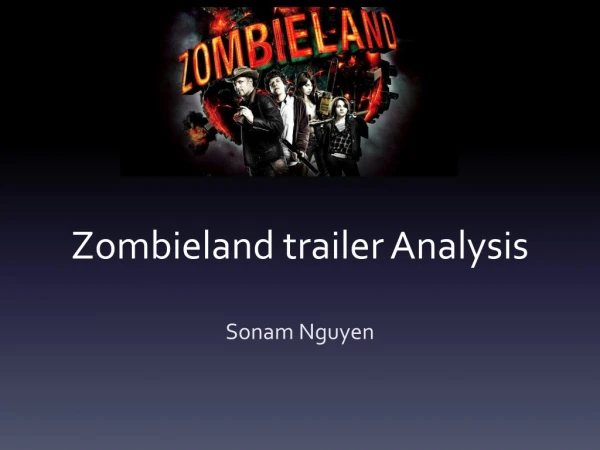 Zombieland trailer Analysis