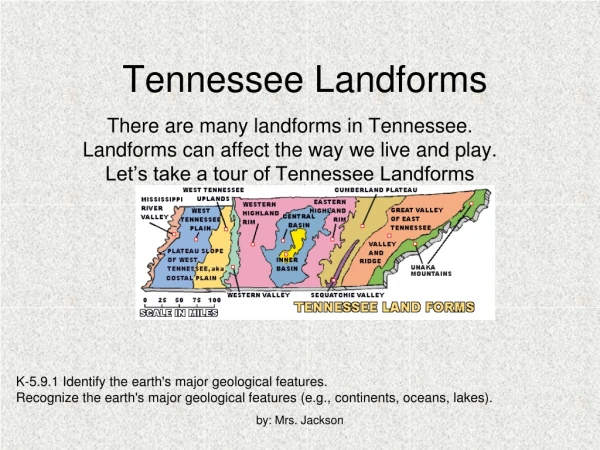 Tennessee Landforms