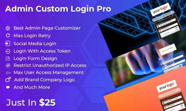 Admin Custom Login Pro WordPress Plugin - Weblizar