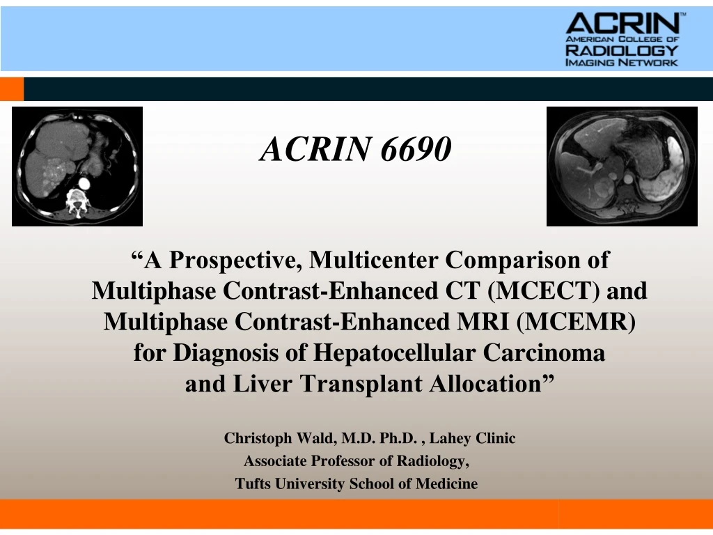 acrin 6690 a prospective multicenter comparison