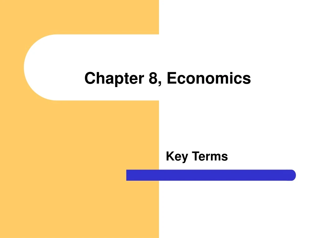 chapter 8 economics