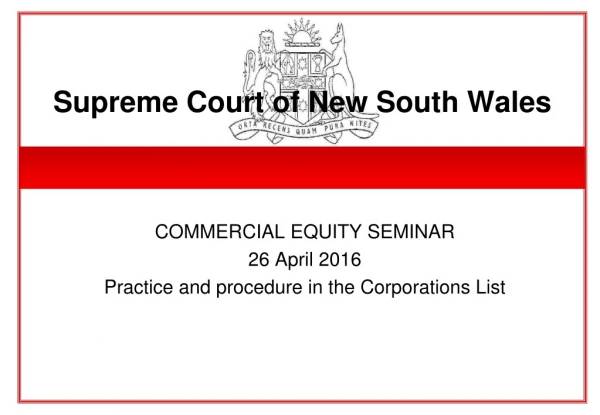 Supreme Court of New South Wales