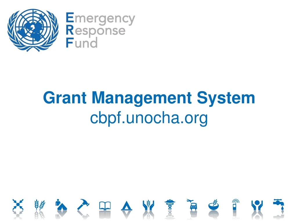 grant management system cbpf unocha org