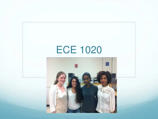 ECE 1020