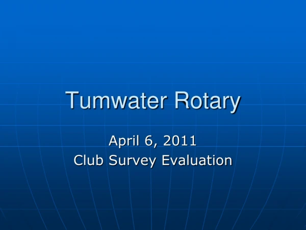 Tumwater Rotary