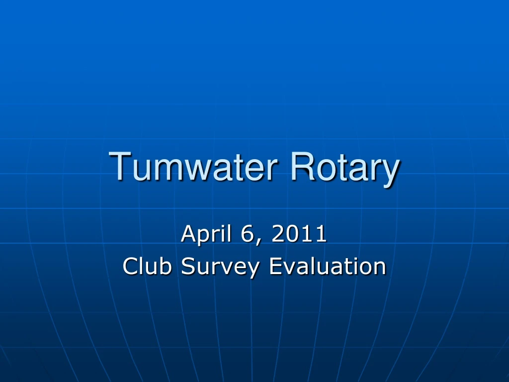 tumwater rotary