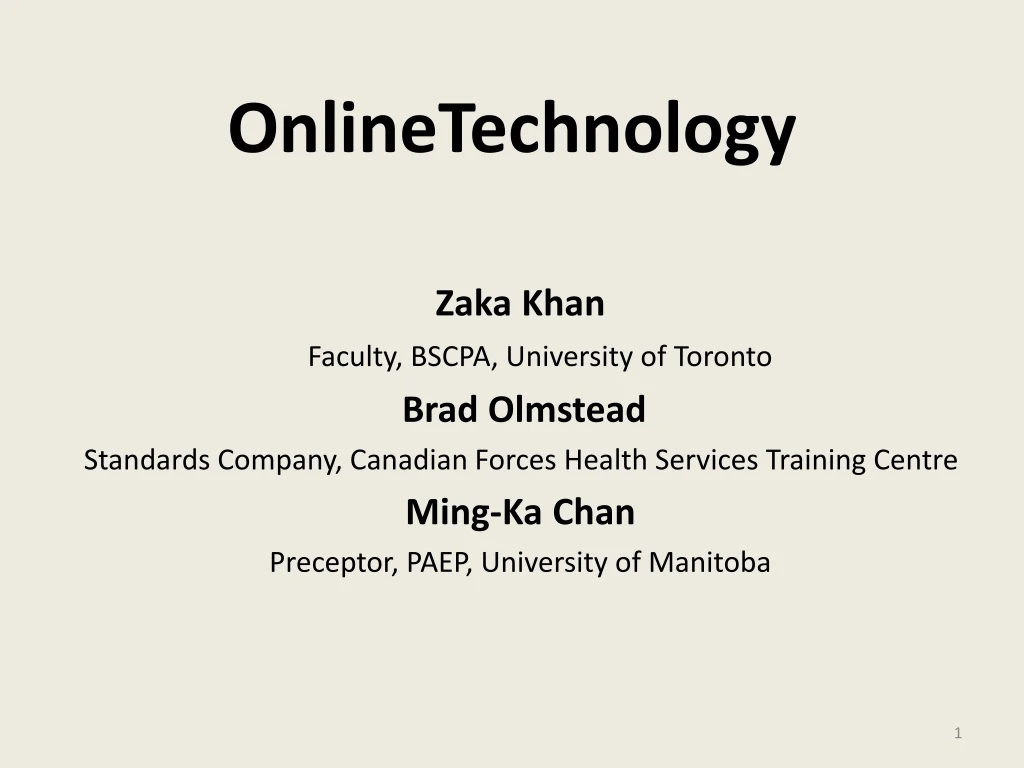 onlinetechnology