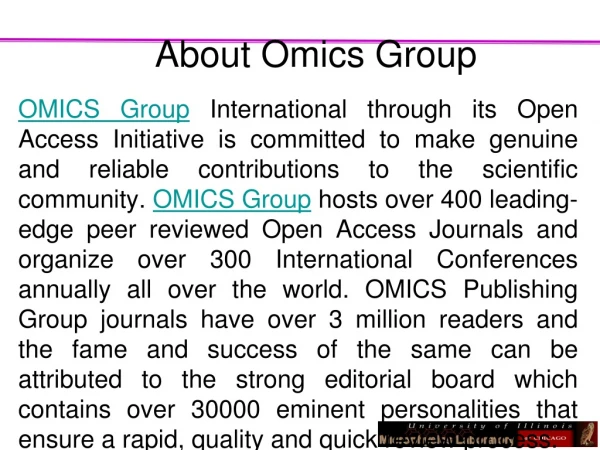 About Omics Group