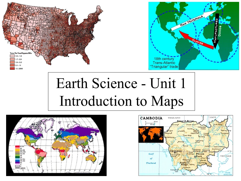 earth science unit 1 introduction to maps