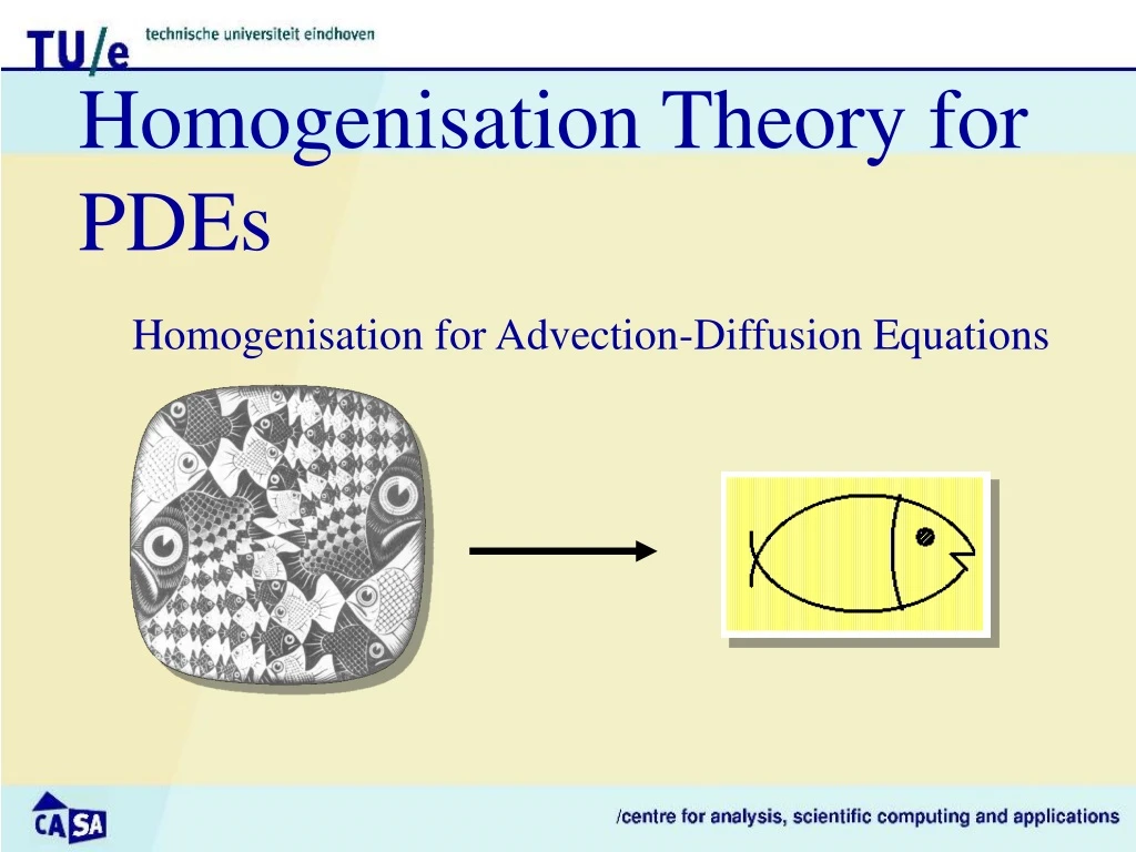 homogenisation theory for pdes