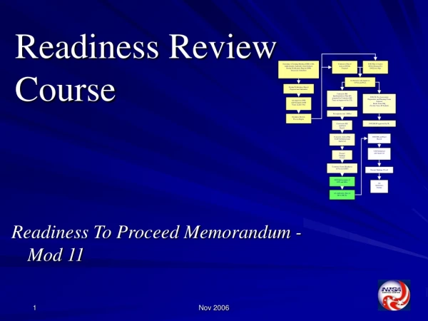 Readiness Review Course