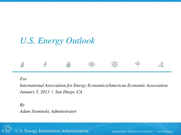 U.S. Energy Outlook