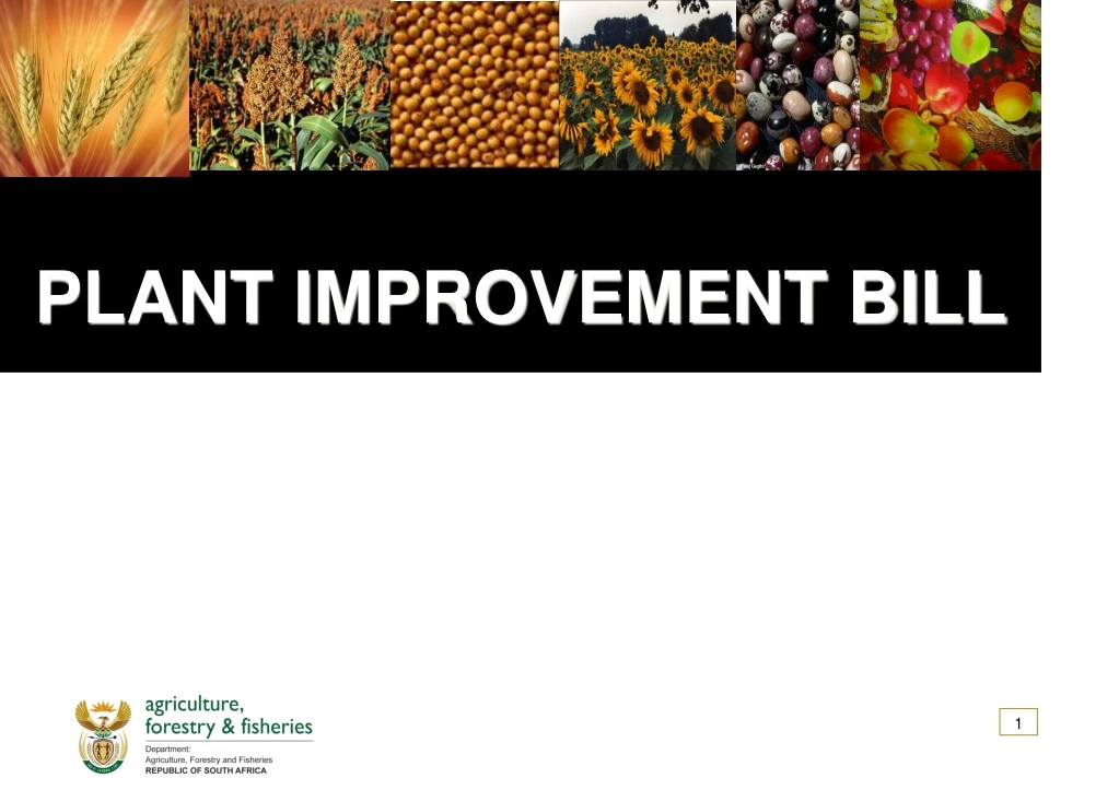 plant improvement bill