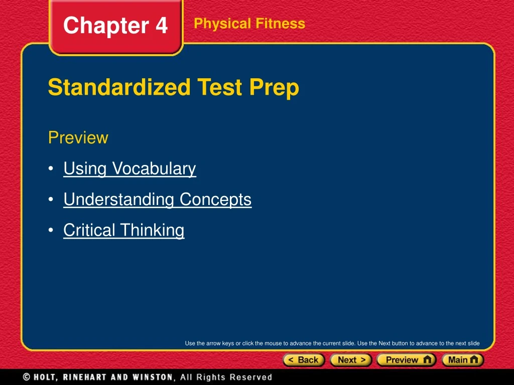 standardized test prep