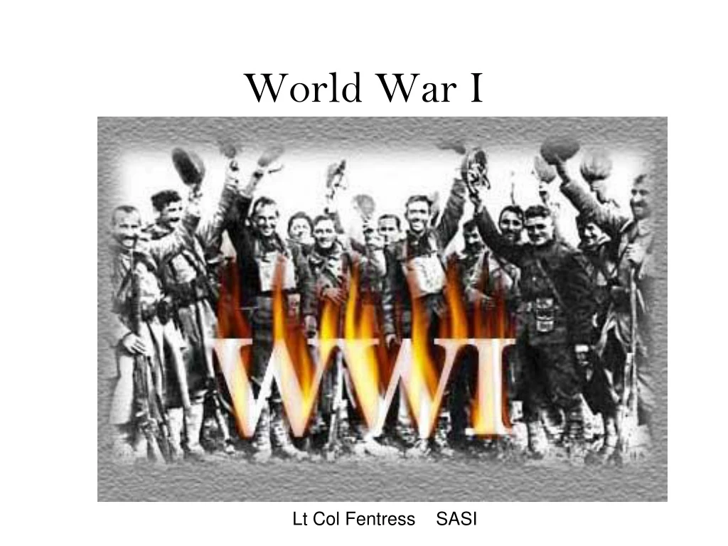 world war i