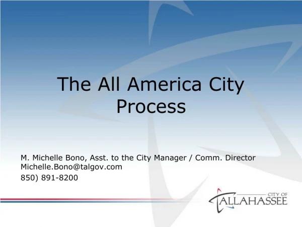 The All America City Process