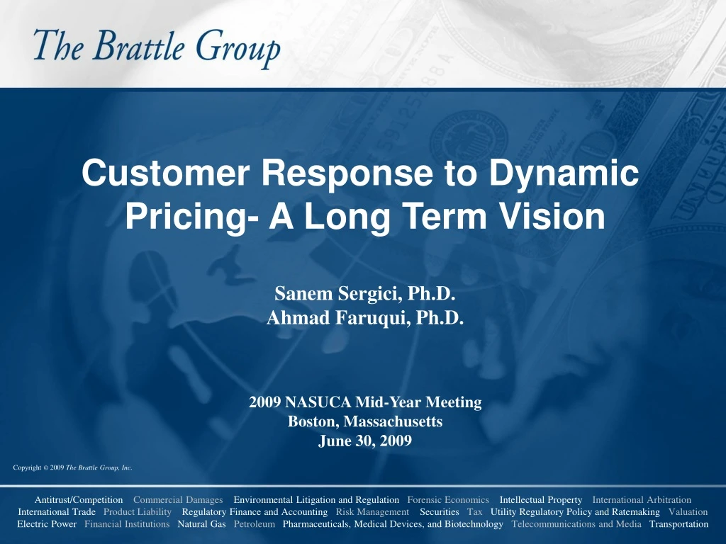 customer response to dynamic pricing a long term