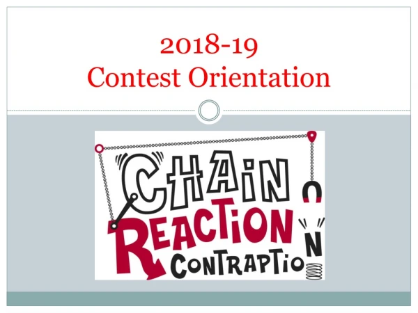2018-19 Contest Orientation