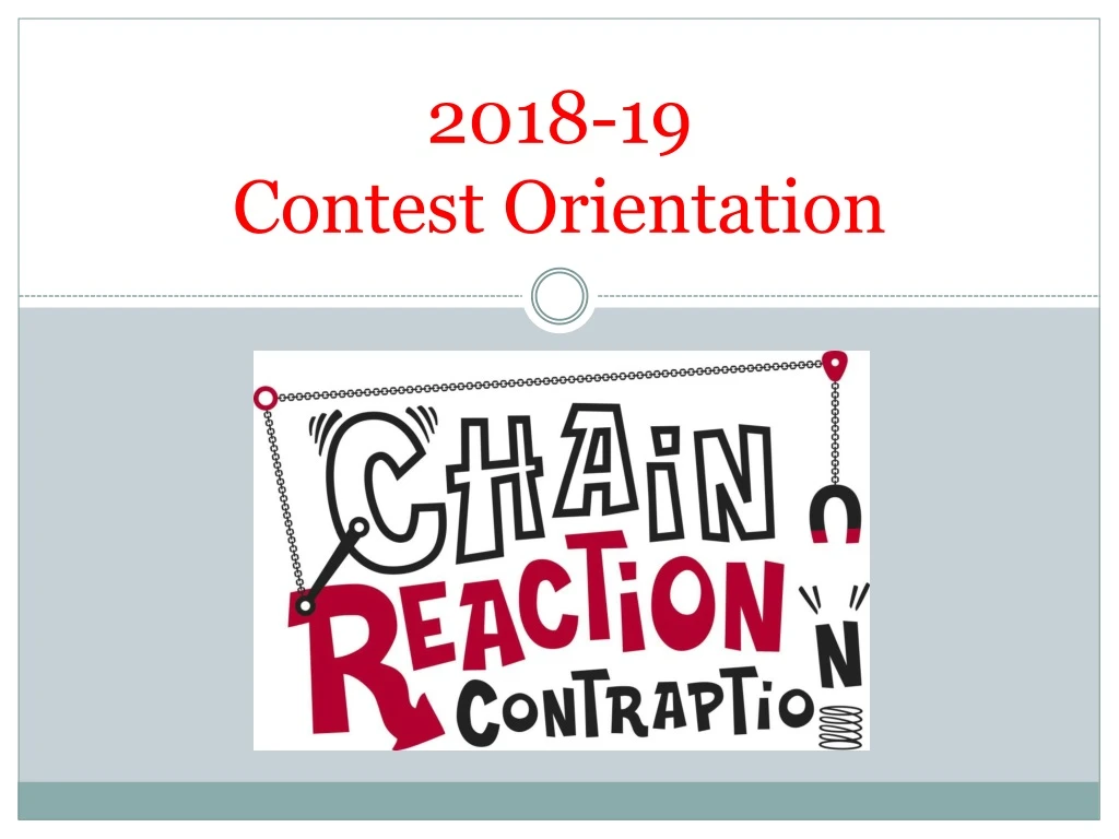 2018 19 contest orientation