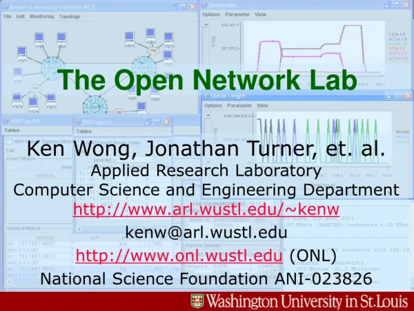 The Open Network Lab
