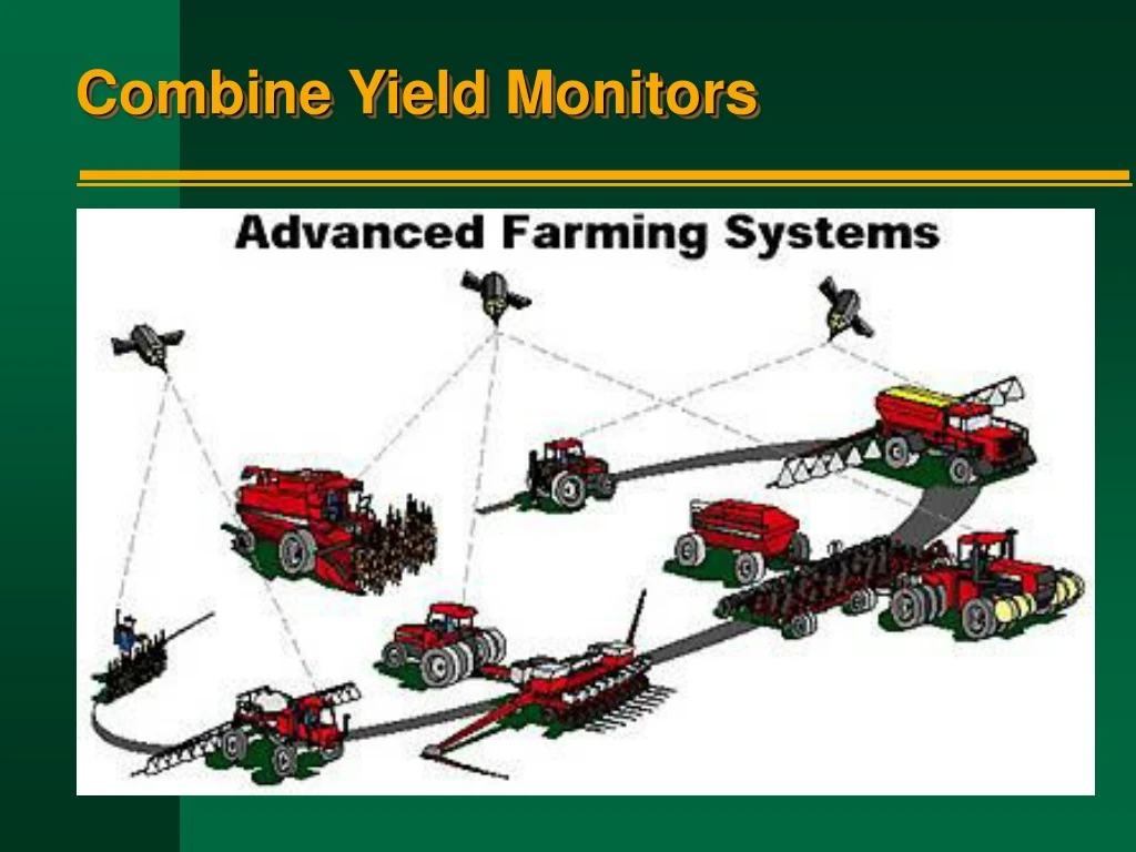 combine yield monitors