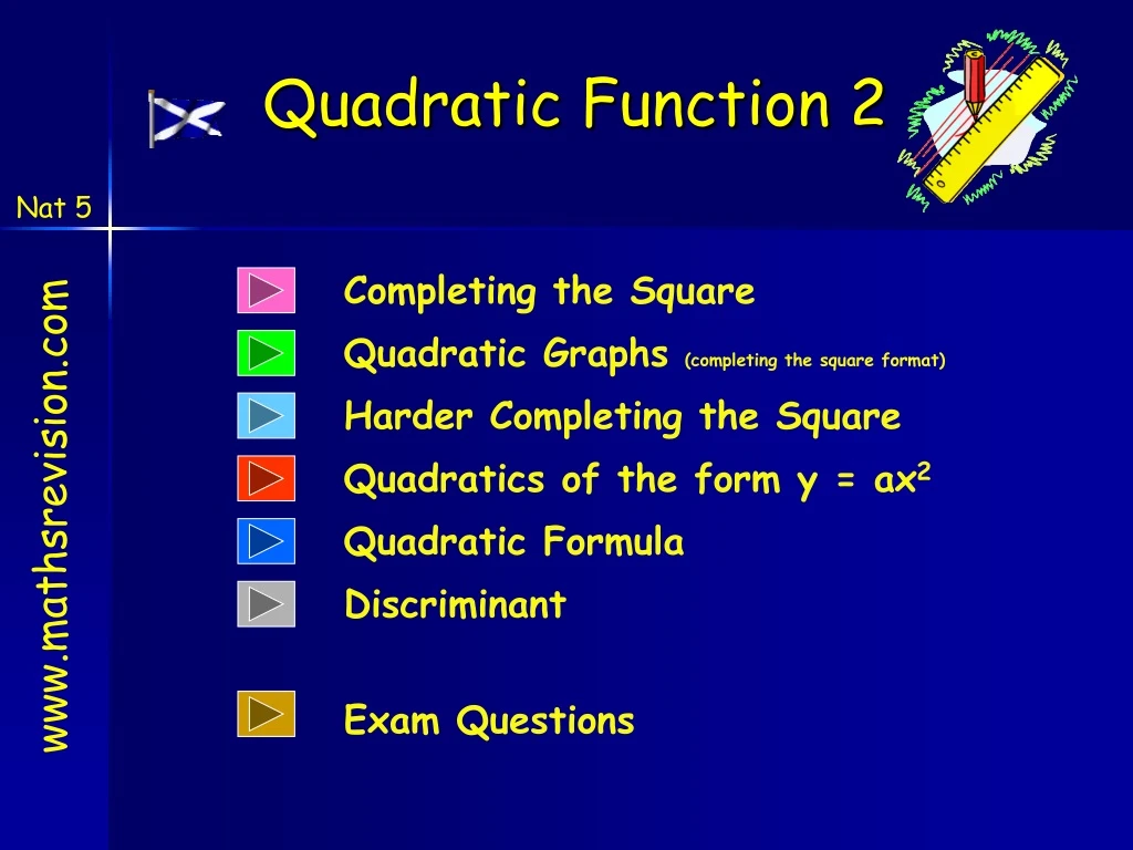 quadratic function 2