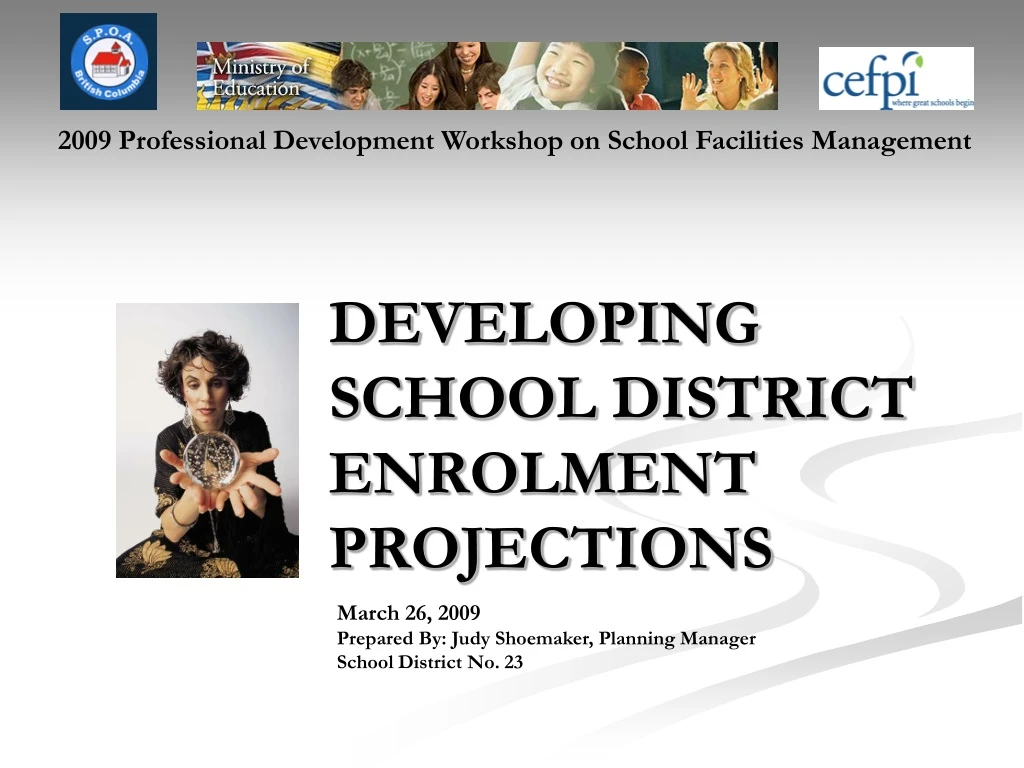 developing school district enrolment projections