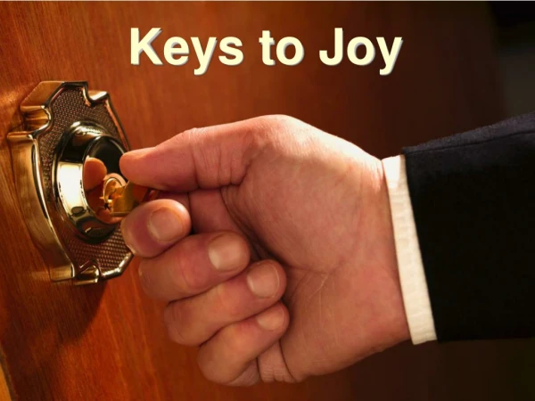 Keys to Joy