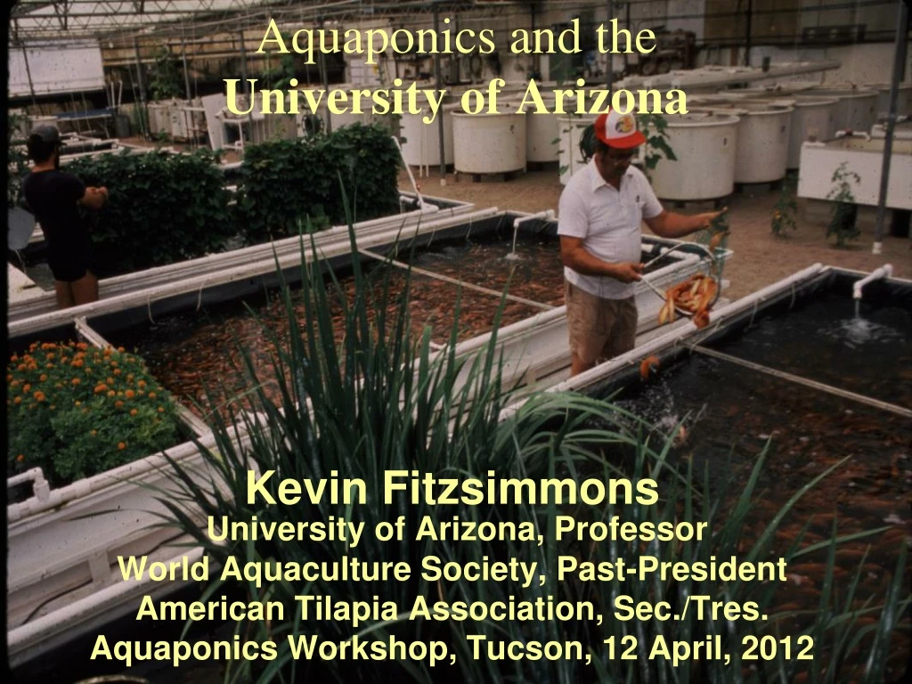 aquaponics and the university of arizona