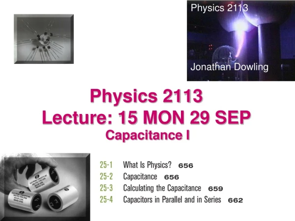 Physics 2113  Lecture: 15 MON 29 SEP