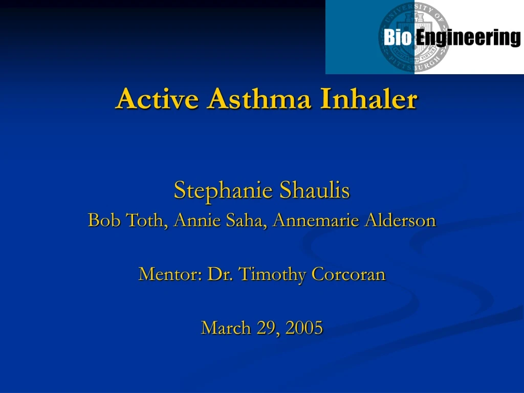 active asthma inhaler