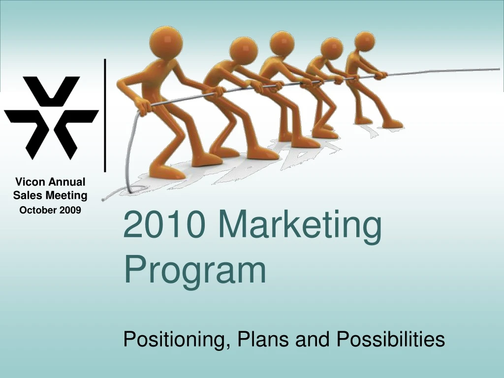 2010 marketing program