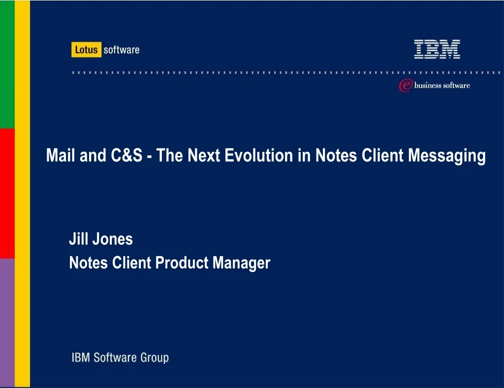 mail and c s the next evolution in notes client