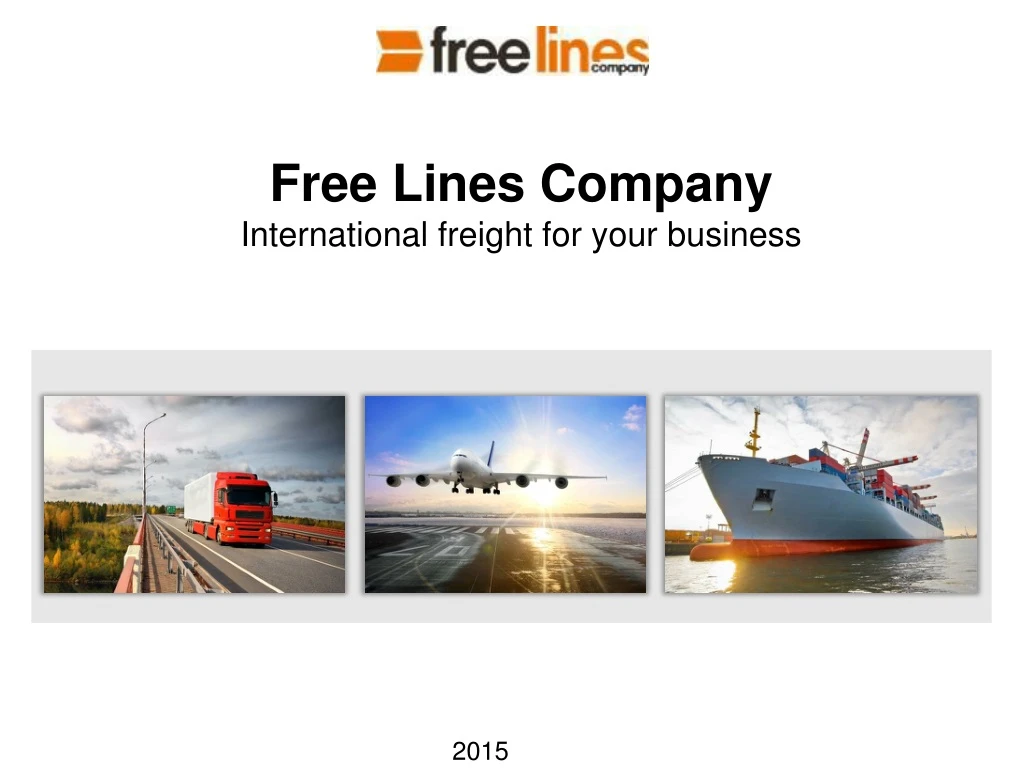 free lines company international freight for your
