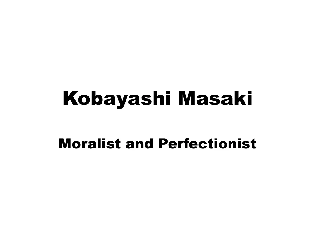 kobayashi masaki