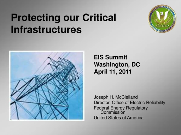 Protecting our Critical Infrastructures
