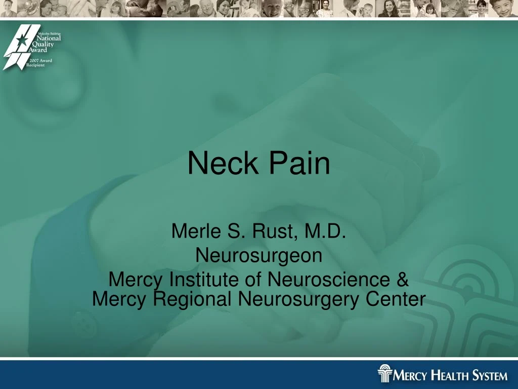 neck pain