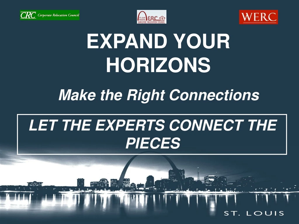 expand your horizons make the right connections
