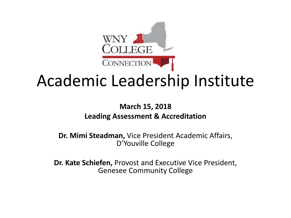 academic leadership institute