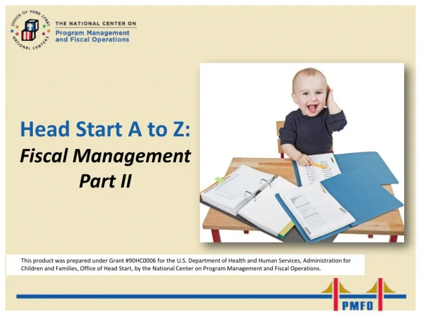 Head Start A to Z: Fiscal Management Part II