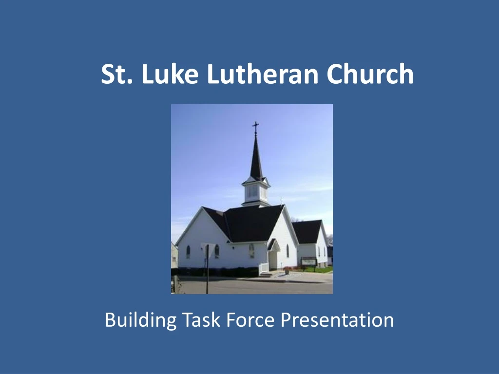 st luke lutheran church